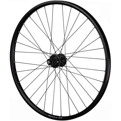 фото - Колесо ONRIDE заднє 27,5″ DISC, пром. підш., під касету, 32 відп., ексц., 584х22, пістон., E-Bike, чорне