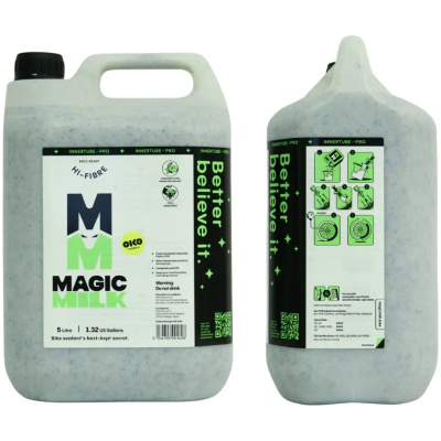 фото - Герметик для камер на водной основе  OKO Magik Milk Innertube-Pro Hi-Fiber 5 000 мл