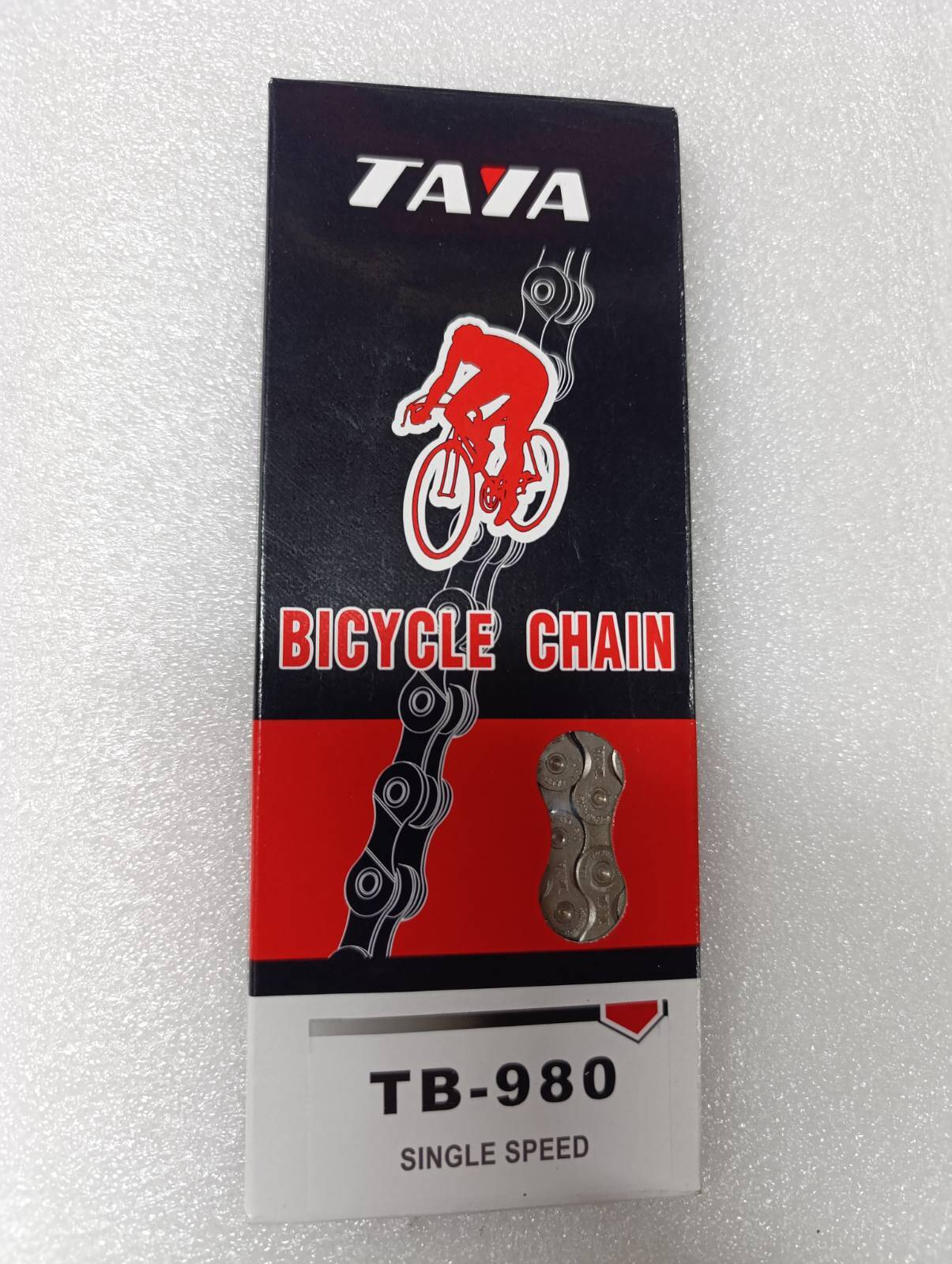 Ланцюг Taya TB-980 1 шв 1/2"X3/32", 112L, сріблястий (LAN-118)