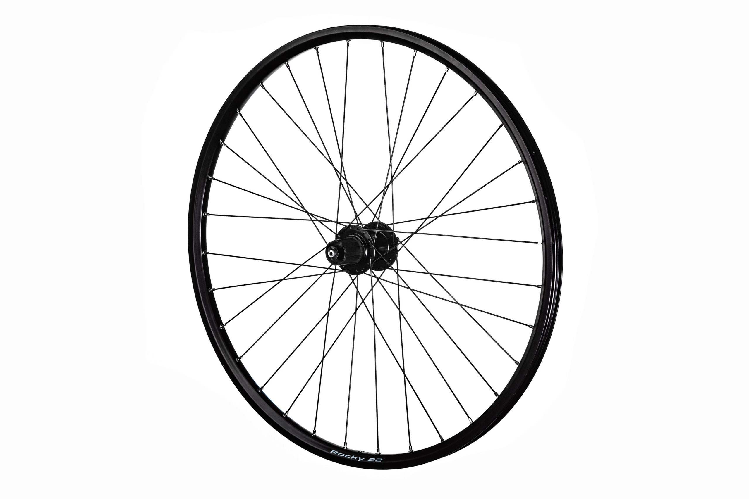 Колесо ONRIDE заднє 26" DISC, пром. підш., під касету, 32 отв., ексц., 559х22, пістон., E-Bike, чорний