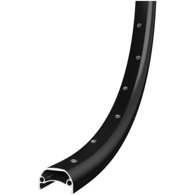 фото - Обед Remerx E-POWER 30, 29”, 622×30, 36 отв., FV, пистонированный, черный анодированный, E-Bike, бескам