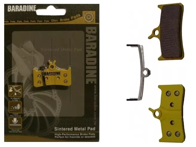 Гальмівні колодки Baradine DS-09 напівметалеві (DS-09S)