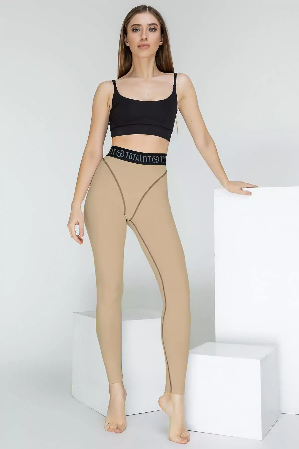 фото - Термокомплект CARPATHIAN (Гольф + лосины) бежевый