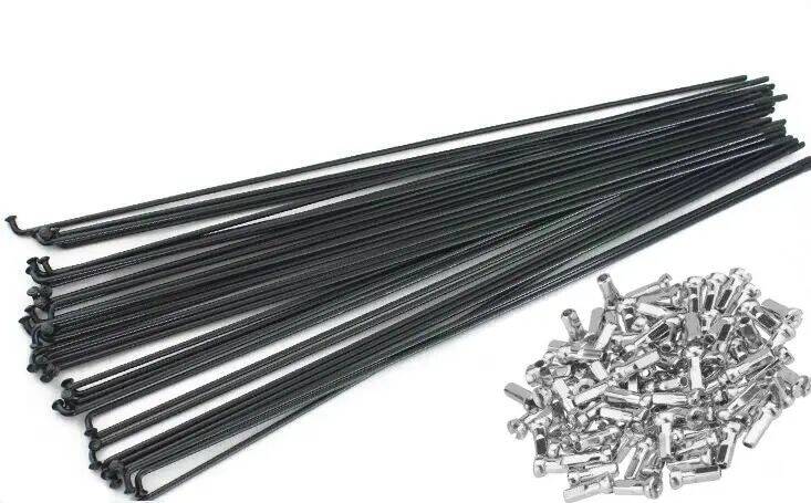 Шприха Spelli 285мм, с ниппелем, черный (SLE-BLK-285)