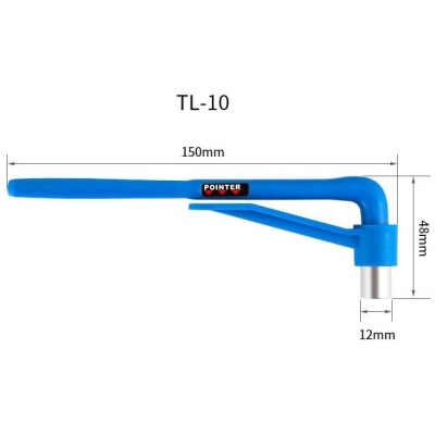 Динамометричний ключ EsLNF TL10 Nm, з шестигранниками (STL10)