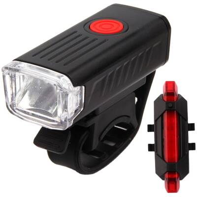 фото - Комплект ліхтарів Baisk LY-21 USB чорний (LY-21)