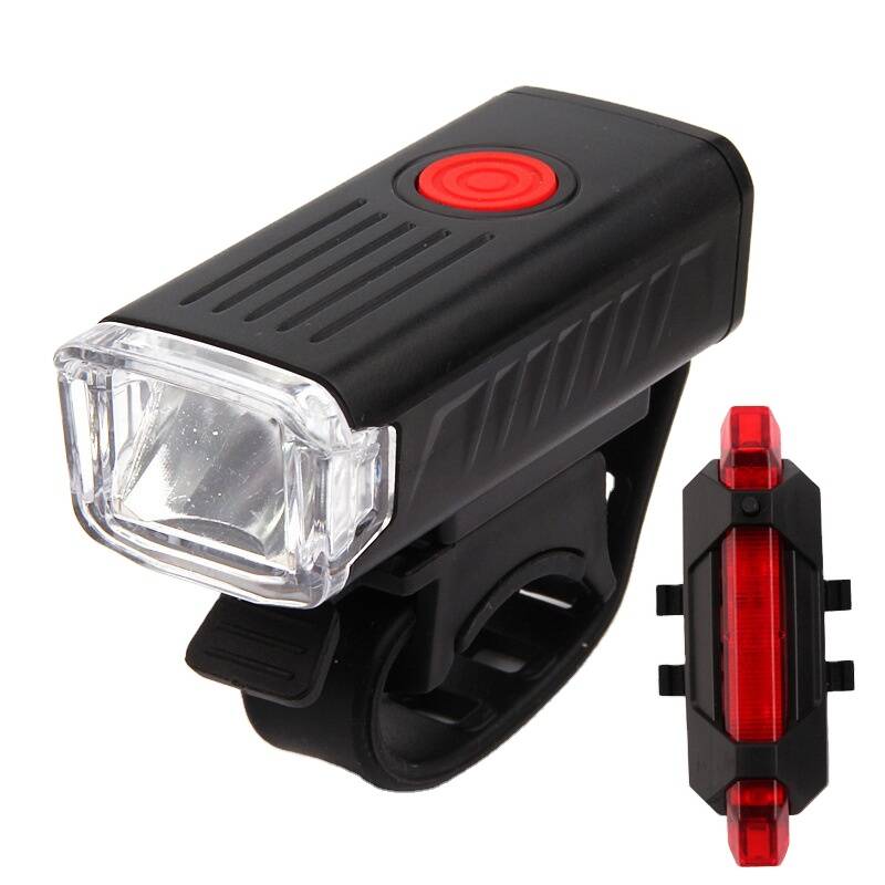 Комплект фонарей Baisk LY-21 USB черный (LY-21)