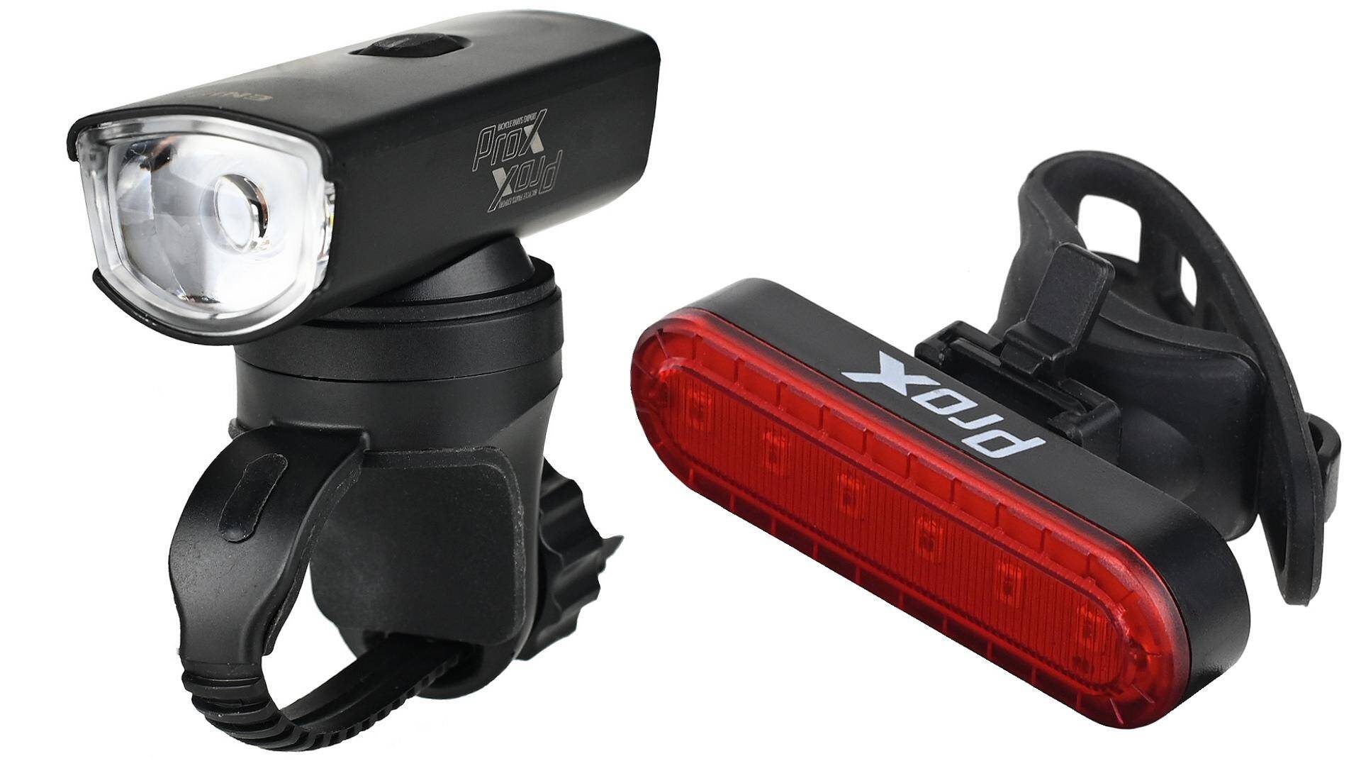 Комплект фонарей ProX Enif SET 350LM + 10LM, 1100mAh Garmin USB-c черный (A-O-B-P-0541)