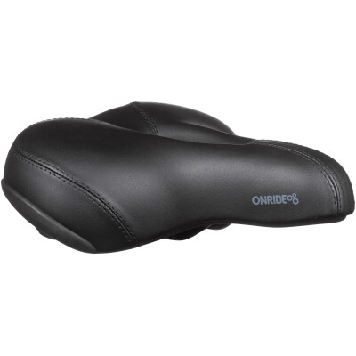 Седло ONRIDE Seam, стальные рамки, 255х210 мм, с эластомером, черный