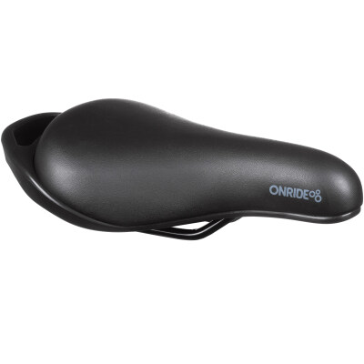Сідло ONRIDE Vector, сталева рама, 247×143 мм, дитяче, чорне
