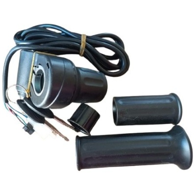 Ручка газу DN Half Twist для електровелосипеда, чорна (310326)