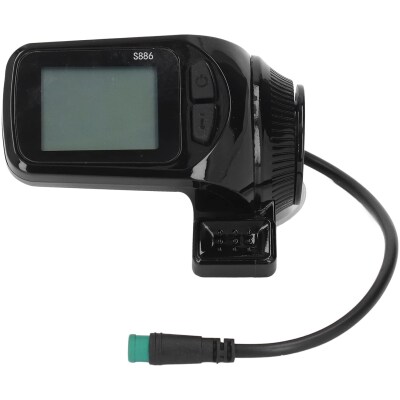 Дисплей з ручкою газу DN S886 LCD5 24, 36, 48 В (s886-6pin)