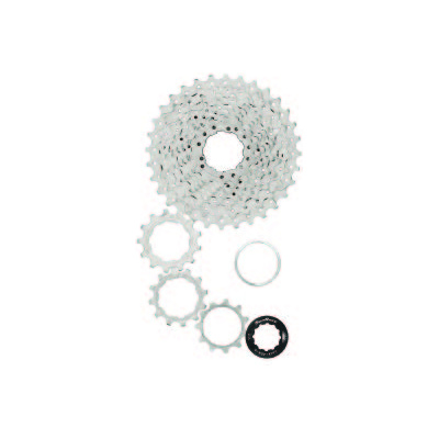 Касета SunRace RS3, 11 швидкостей, 11-28T, Metallic Silver