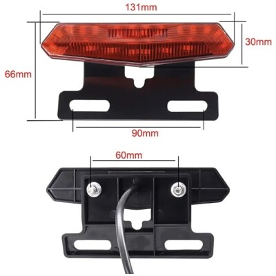 Комплект фар Control Kit E-bike Light LED 36 В 48 В (3648-30)