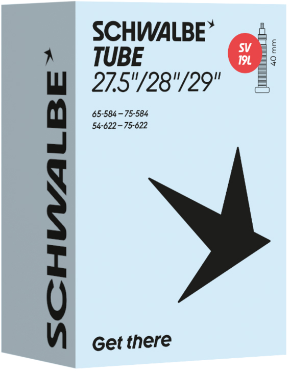 Камера 29"+/27,5"+ (54/75-584/622) Schwalbe SV19L 40 мм