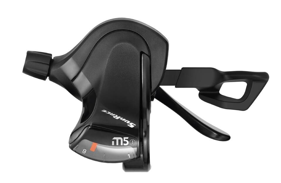 Манетка SunRace DLM513 R8 SRAM, права, на 8 швидкостей з дисплеєм передач