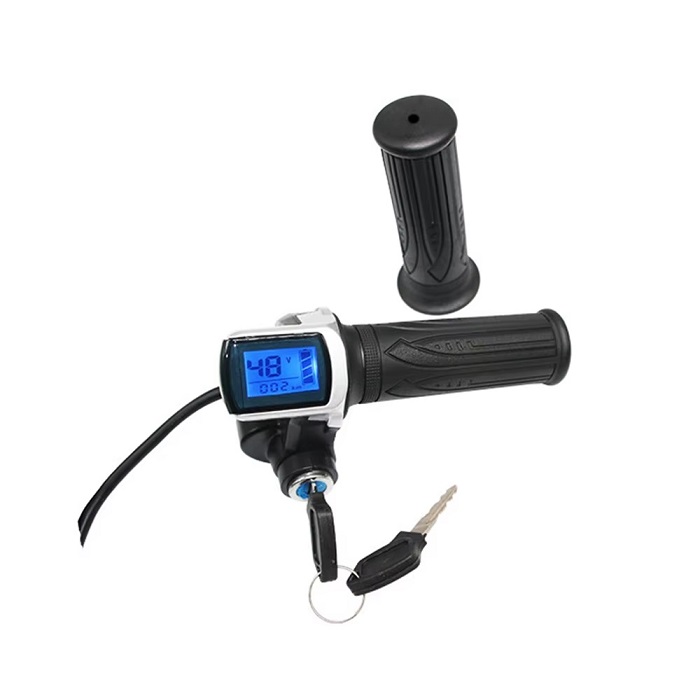 Ручка акселератора WinXu с дисплеем 60V черная (313134)