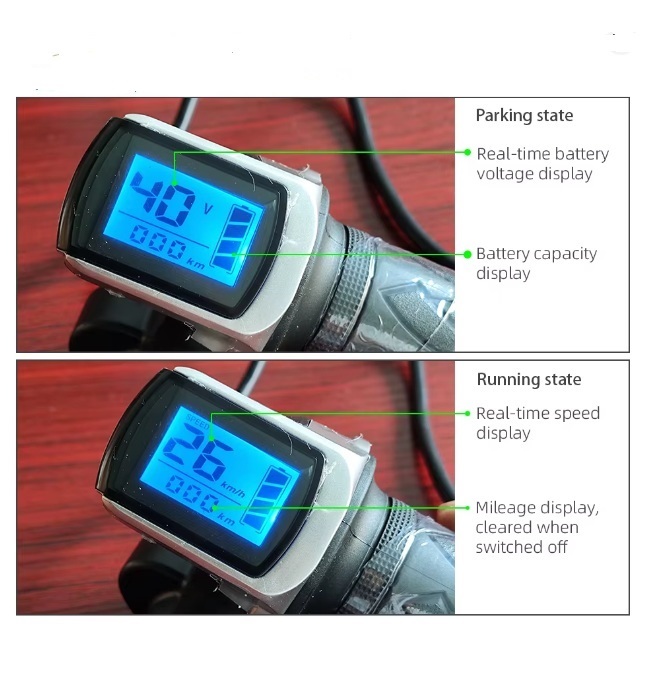 Контроллер WinXu E-bike з РК-дисплеєм 350W 18A 36V (300329) : Цена
