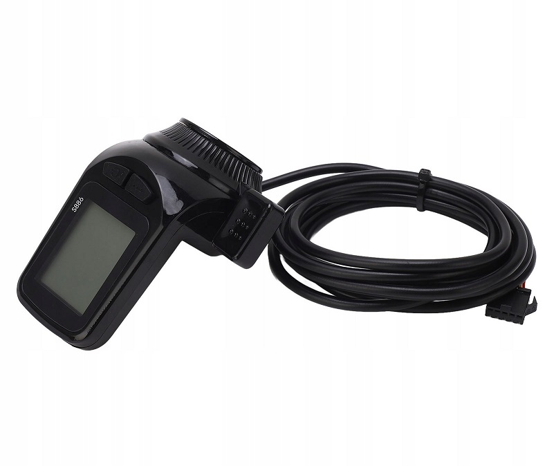 Дисплей с ручкой газа DN S886 LCD 24, 36, 48В (s886-K)