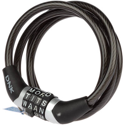 фото - Замок DNK Viper спіральний кодовий 6×1000 мм