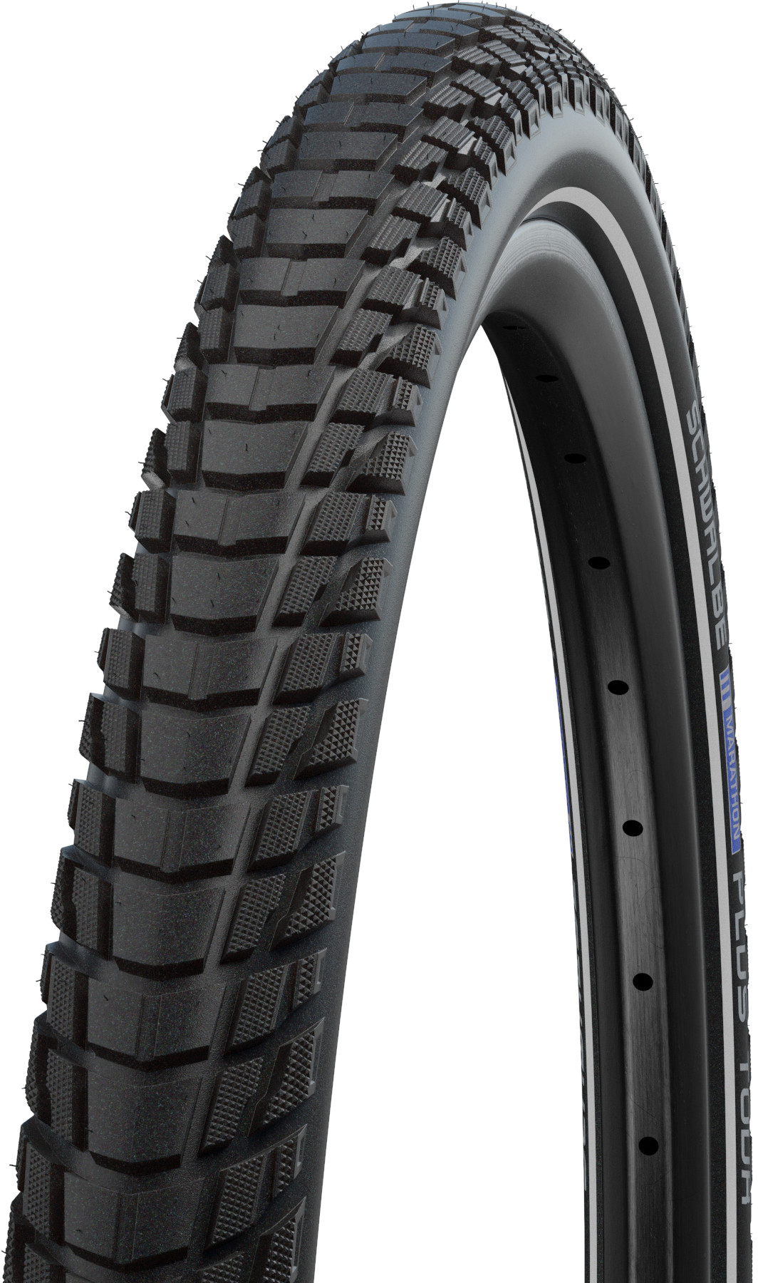 Покрышка 28x2.15 (55-622) Schwalbe MARATHON PLUS TOUR, SmartGuard, TwinSkin, B/B+RT HS619 ADDIX GREEN 67EPI 38B