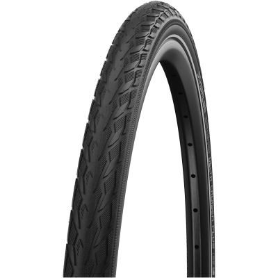 фото - Покрышка 26×1.75 (47-559) Schwalbe DELTA CRUISER PLUS HS431 PunctureGuard B/B+RT Green Compound