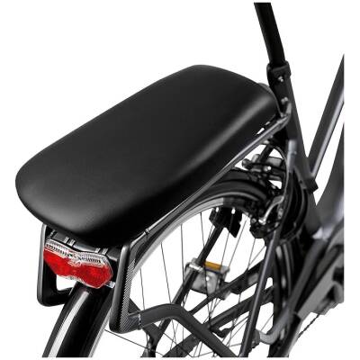 фото - Сидіння на багажник Backrest Eco без спинки, чорне (B075)