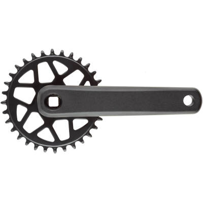 фото - Комплект шатунов Prowheel C10Y-NW, под квадрат, 170 мм, 32T, на 11/10/9 шв, черный