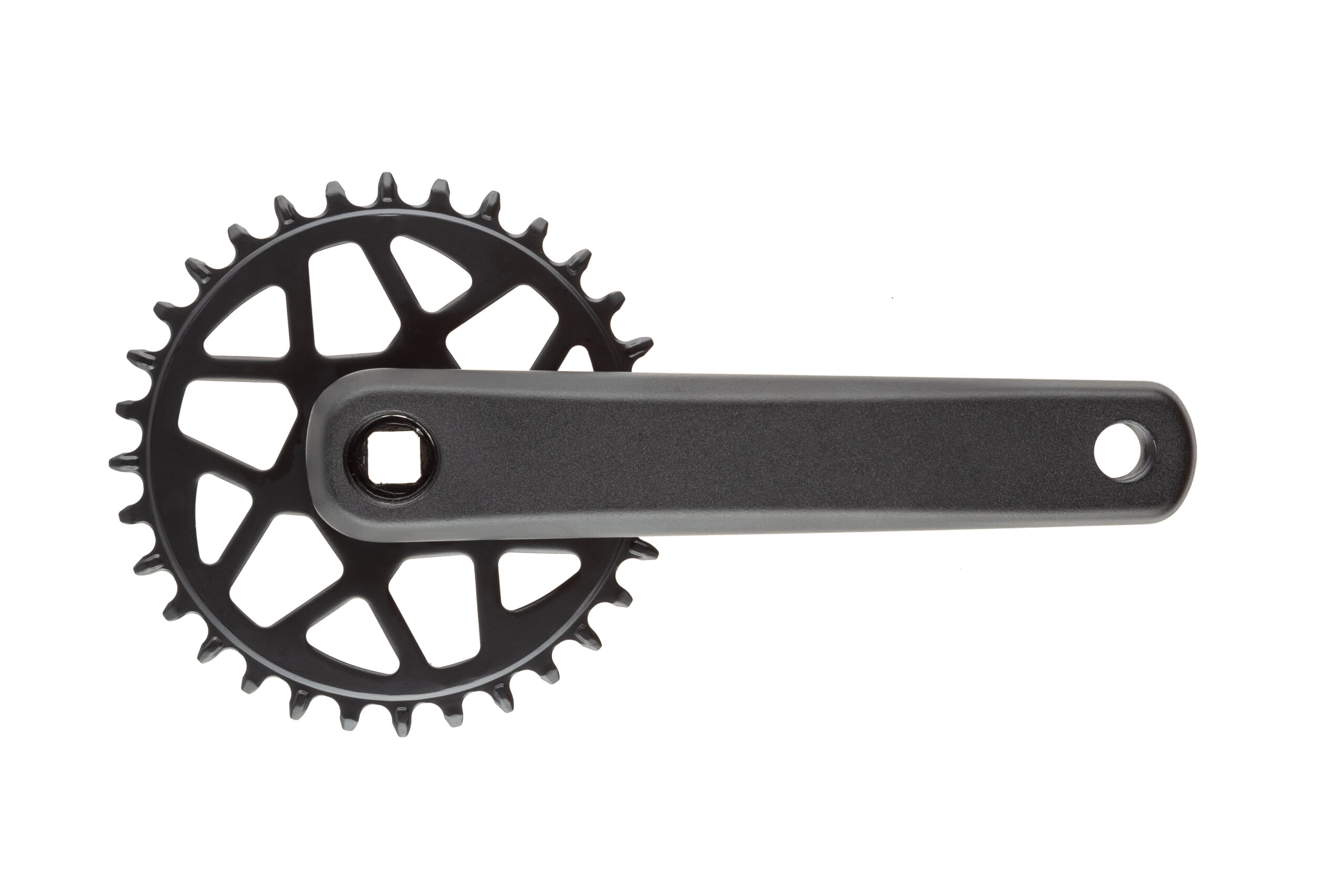 Комплект шатунів Prowheel C10Y-NW, під квадрат, 170 мм, 32T, на 11/10/9 зубців, чорний