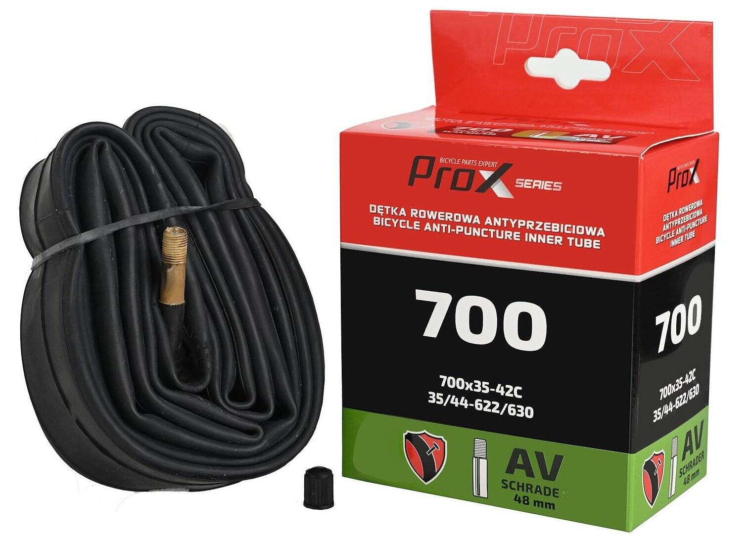 Камера Prox 700 X 35-42C (35/44-622/630) антипрокол AV 48 мм (O-D-0187)