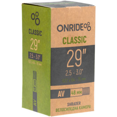 фото - Камера ONRIDE Classic 29"x2,5-3,0" (622×64-76) AV 48