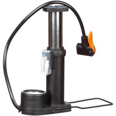 фото - Підлоговий насос ONRIDE Magic 20 з алюмінію, макс. тиск 120 psi, головка з двома отворами під FV/AV