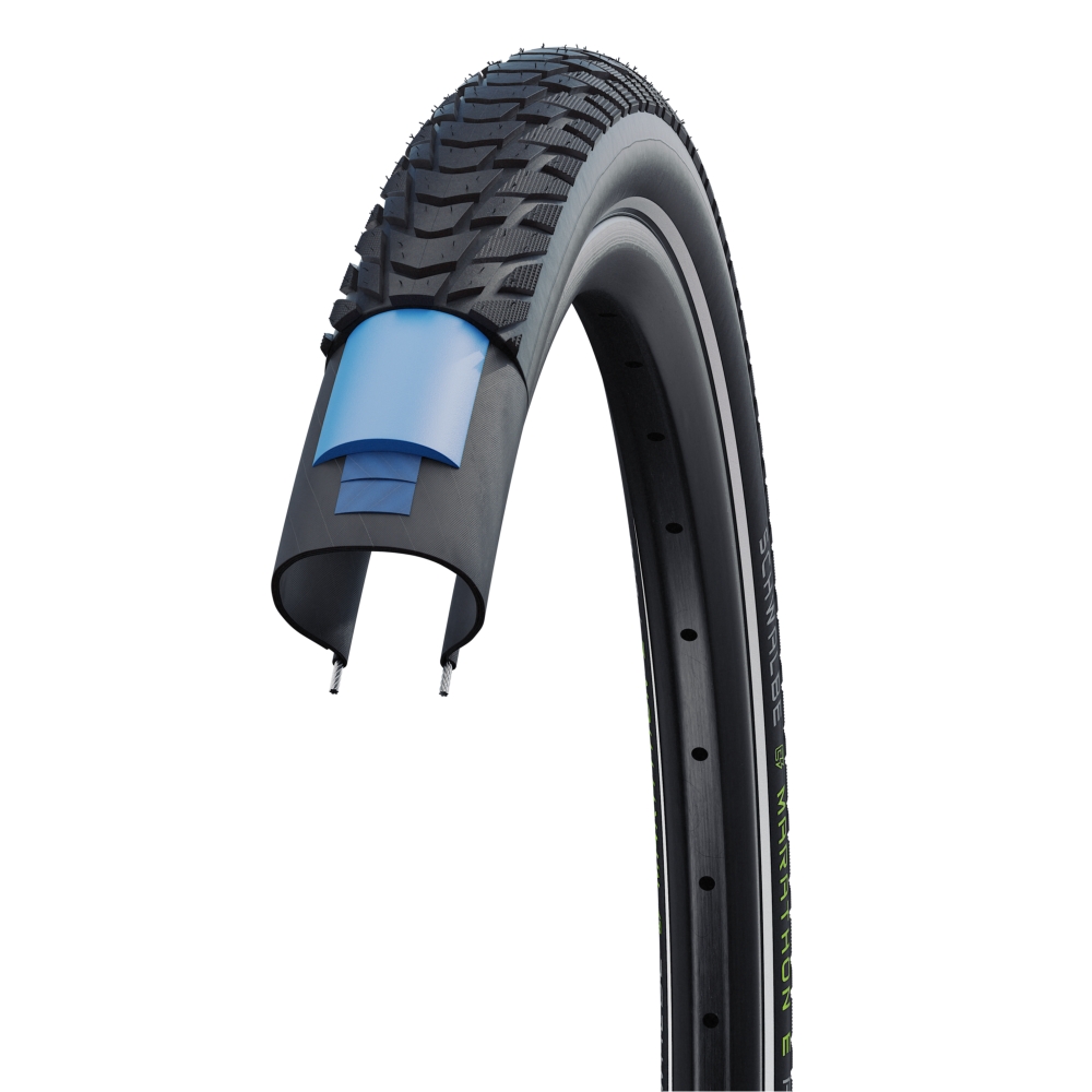 Покришка Schwalbe Marathon E-Plus 28x1,50 700x38C (40-622) Performance, Smart DualGuard, TwinSkin, A