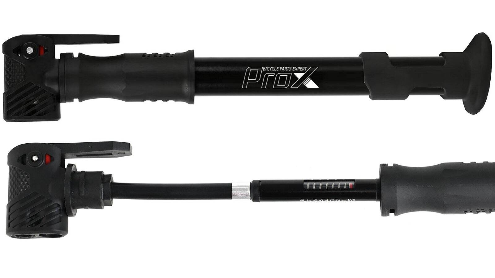 Насос ProX ZEFIR III MINI 120 PSI/8 BAR черный (A-PO-0167)