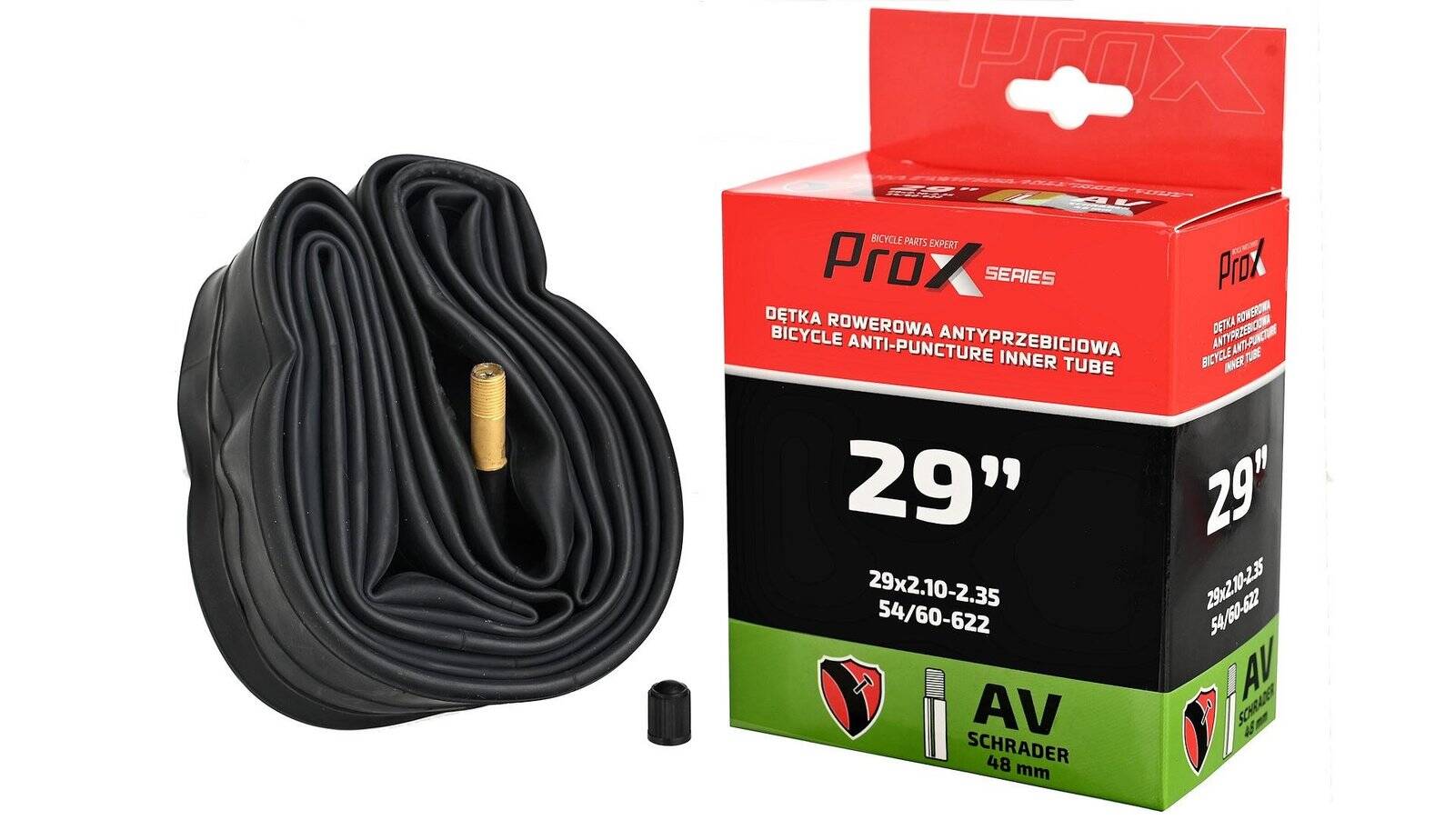 Камера Prox 29" X 2.10-2.35 антипрокол AV 48 мм (O-D-0186)