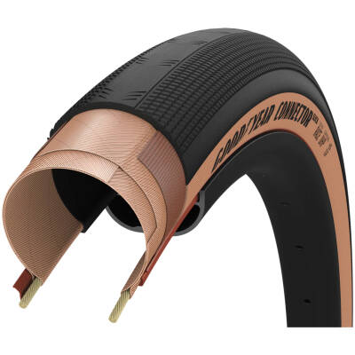 фото - Покрышка 700×40 (40-622) GoodYear Connector Slick, Race, Dynamic:UHP, Folding, Transparent