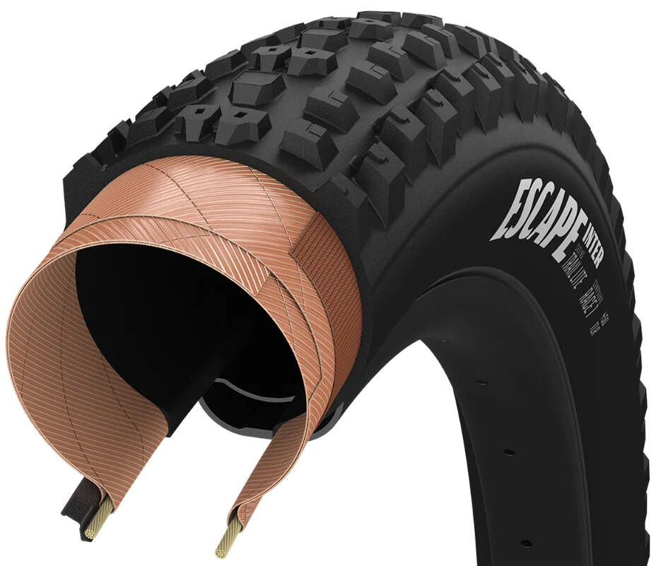 Покрышка 29x2.40 (61-622) GoodYear Escape Inter, Trail Lite, Dynamic:Grip2, Folding, Black