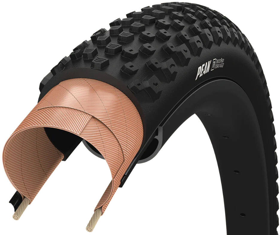 Покрышка 700x45 (45-622) GoodYear PEAK Ultimate Tubeless Complete, Black