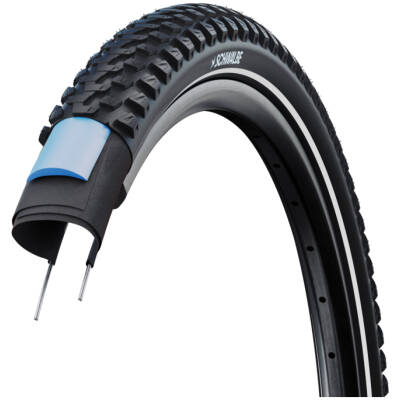 фото - Покрышка 27.5×2.10 (54-584) Schwalbe MARATHON PLUS MTB SmartGuard, TwinSkin,  B/B+RT HS468 ADDIX 67EPI 36B