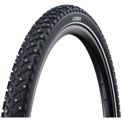фото - Покрышка 28×1.60 700x40C (42-622) Schwalbe MARATHON PLUS SPIKE SmartGuard, TwinSkin, B/B+RT HS396 240 Steel Studs WiC 67EPI