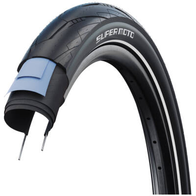 фото - Покрышка 28×1.50 700x38C (40-622) Schwalbe SUPER MOTO RaceGuard, B/B-SK+RT HS605 ADDIX 67EPI