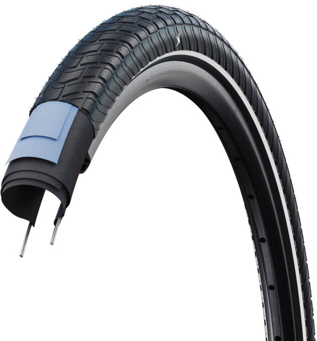 Покрышка 24x2.15 (55-507) Schwalbe MOTION BIG APPLE RaceGuard, B/B-SK+RT HS632 ADDIX GREEN 67EPI