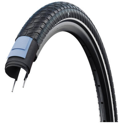 фото - Покрышка 26×2.15 (55-559) Schwalbe MOTION BIG APPLE RaceGuard, B/B-SK+RT HS632 ADDIX GREEN 67EPI