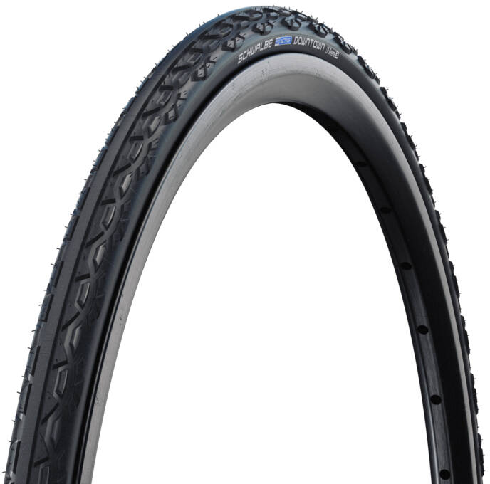 Покрышка 24x1.00 (25-540) Schwalbe DOWNTOWN K-Guard, TwinSkin, B/B HS342 2Grip NMC 50EPI