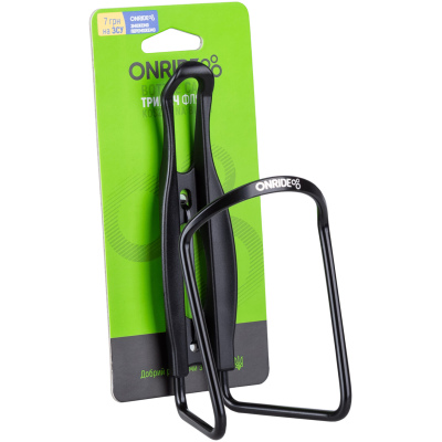 Фляготримач ONRIDE Ron алюмінієвий, чорний