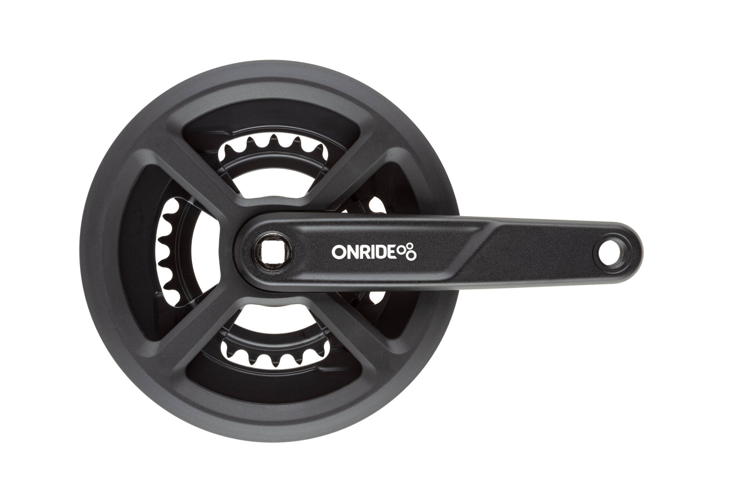 Комплект шатунов ONRIDE Duet 920P, под квадрат, 175 мм, 46-30, на 9/8 шв., черный