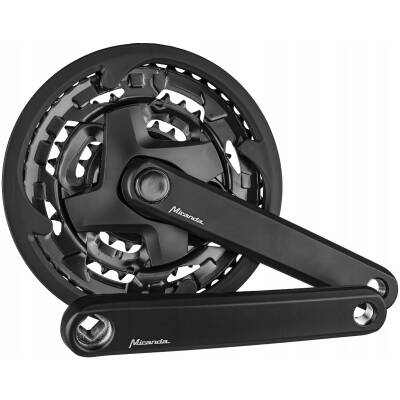 фото - Шатуны Miranda Classic Alu 42/32/22T, 170мм, черный (CLAS42CZ)