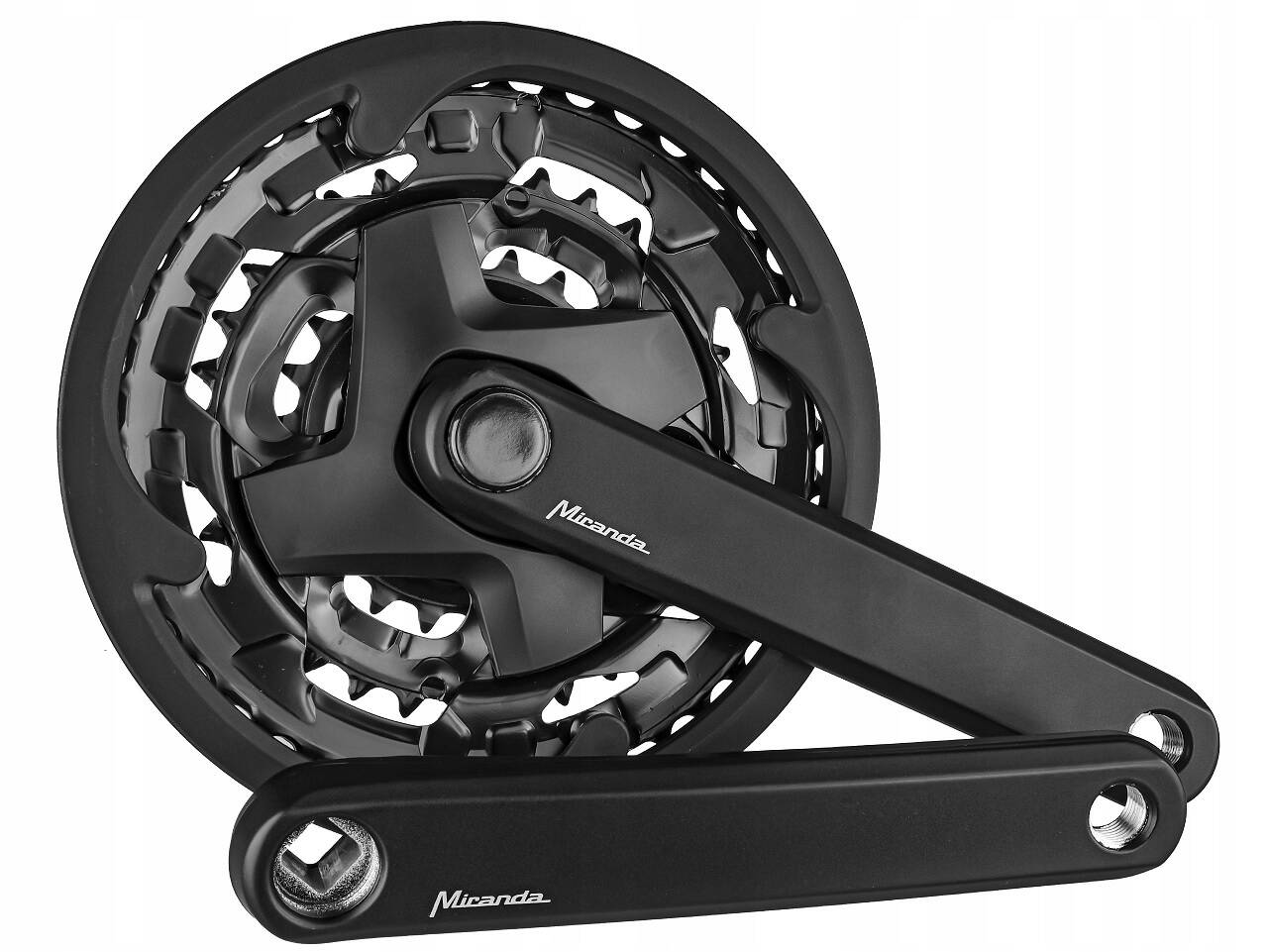 Шатуни Miranda Classic Alu 42/32/22T, 170мм, чорний (CLAS42CZ)