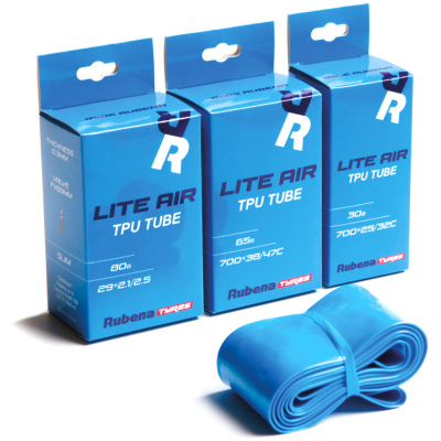 Камера Rubena 700 x 25/32C (25/32 - 622) FV60 Lite Air TPU (0,3 мм) 30 г