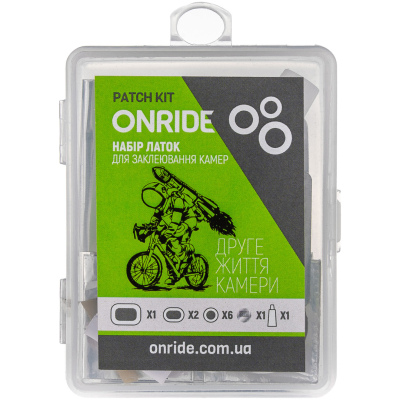 Набір для ремонту ONRIDE Сhamber для заклеювання камер